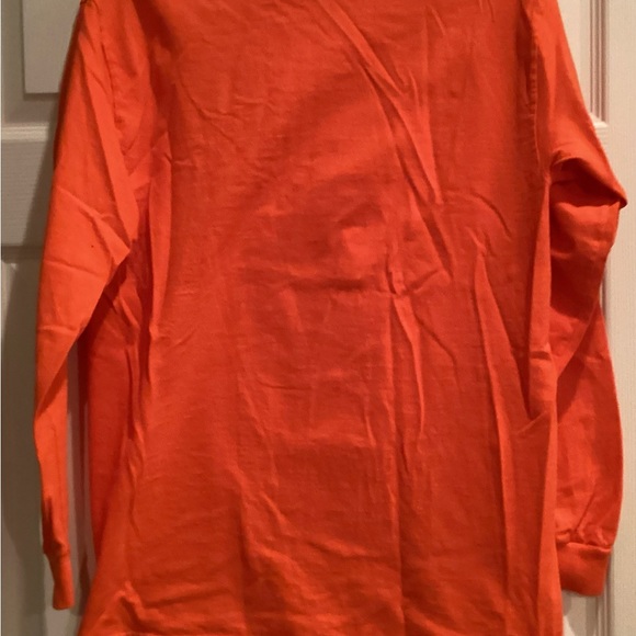 CLEMSON Orange Long Sleeve Tee size M - Picture 3 of 4